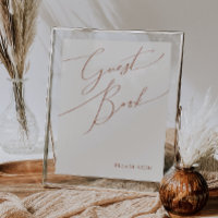 Deserto Whimsic | Símbolo de livro convidado bege