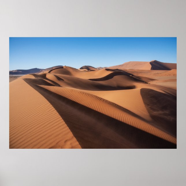 Poster Desertos | Parque Nacional Namib Naukluft (Frente)