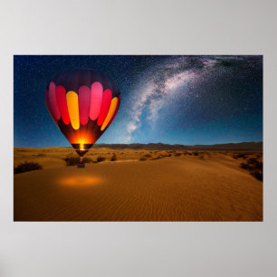 Poster Desertos   Vale da Morte Mesquite Dunes