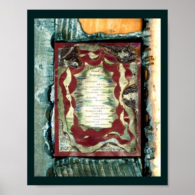 Pôster Desespero Eterno (Frente)