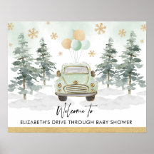 Desfile Chic de Festa de Bebê no Feriado de Invern