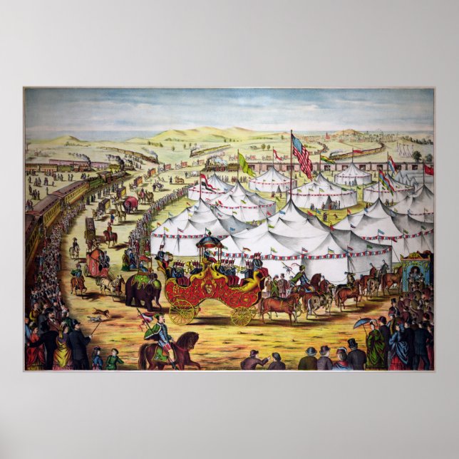 Poster Desfile de circo (Frente)