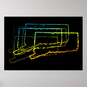 Pôster desfocamento do resfriamento de conexão