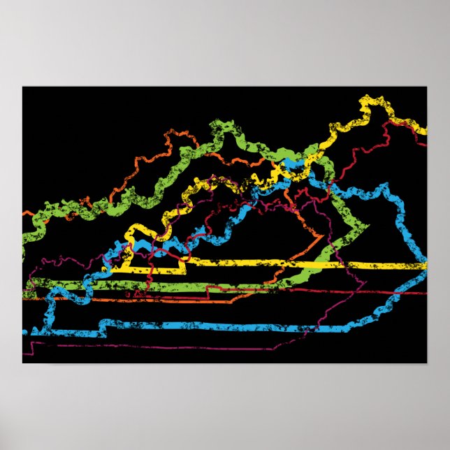 Poster desfoque do orgulho (Frente)