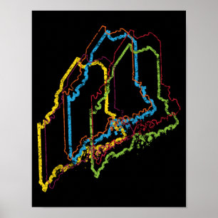 Poster desfoque do orgulho