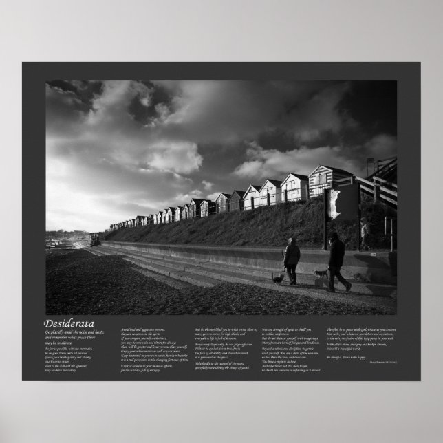 Poster Desiderata - Ascendendo Os Cães (Frente)