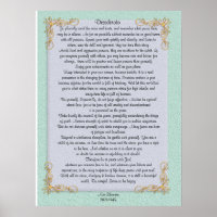 Desiderata "coisas desejadas", cores personalizáve