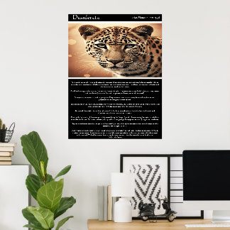 Poster Desiderata: Gaze of the Wild