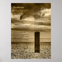 Desiderata Poem - Belas Artes, Eu Tenho Tempo