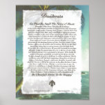 Pôster DESIDERATA Poem=Max Ehrmann=Palm Beach<br><div class="desc">These Words of Wisdom to live by were written by Max Ehrmann in 1927. It is a timeless message to share with Family & Friends. It is an Inspirational Gift in these troubled times. This High Quality Art Print reproduces very well. It is from our Premium Gallery Collection.</div>