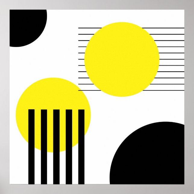 Poster Design abstrato (Frente)