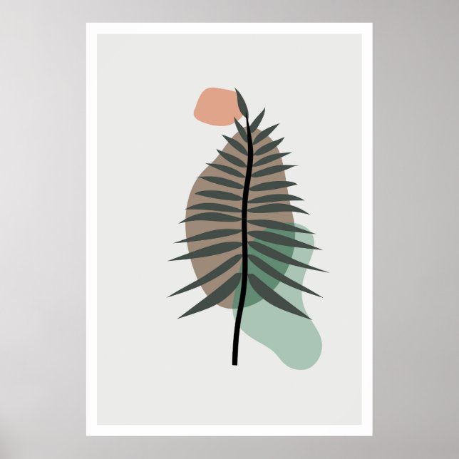 Poster design abstrato (Frente)