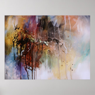 Poster Design abstrato