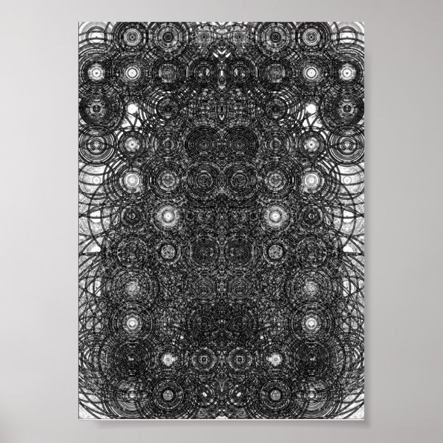 Pôster Design abstrato minimalista (Frente)