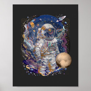 Poster Design astronauta