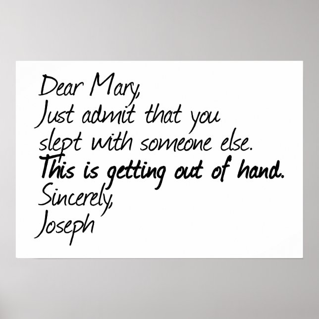 Poster Design ateu engraçado (Frente)