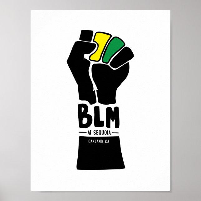 Poster DESIGN BLM - segundo colocado por Emma Givler (Frente)