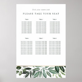 Poster Design botânico clássico