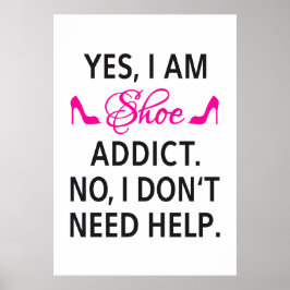 Poster design, Calçado viciado