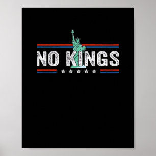 Poster Design Clássico Retro do Dia Sem Reis