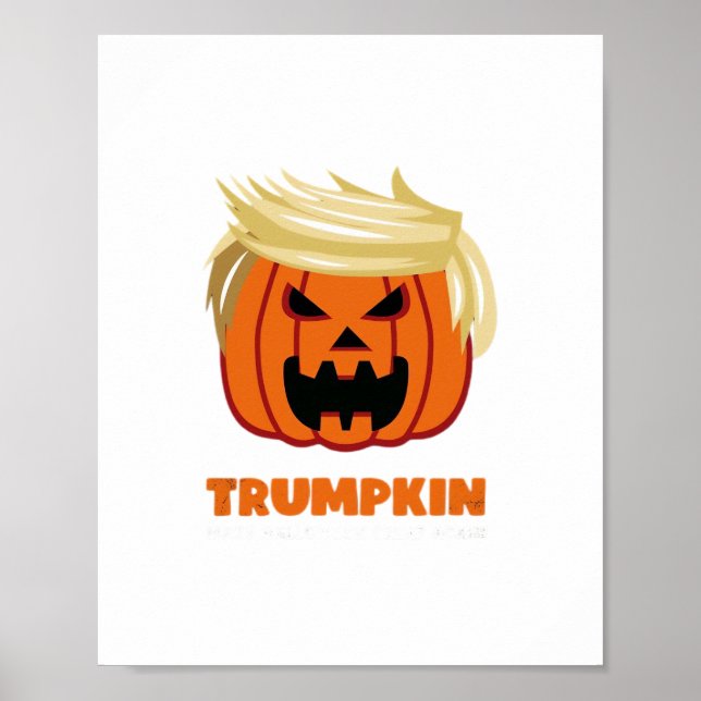 Poster Design Clássico Trumpkin (Frente)