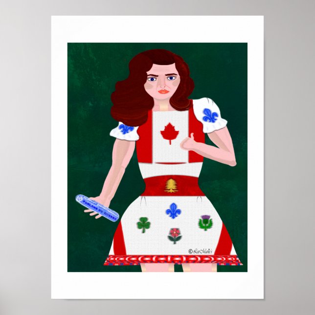 Poster Design criativa do Ative Care LeeMarie (Frente)