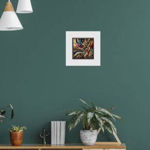 Poster Design de Abstrato de arte elegante.