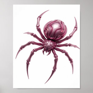 Poster Design de ARTE ABSTRATA Rosa Snappy