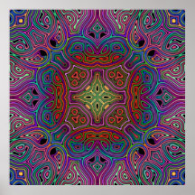 design de azulejo multicolorido abstrato