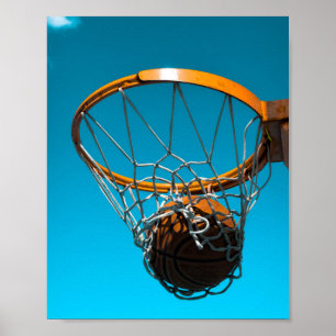 Poster Design de basquete incrível