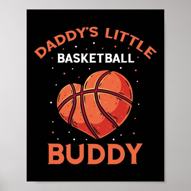 Poster Design de basquete - Menina Que Ama Basquete E (Frente)