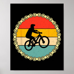 Poster Design de Bicicleta de Montanha para Ciclista Aman