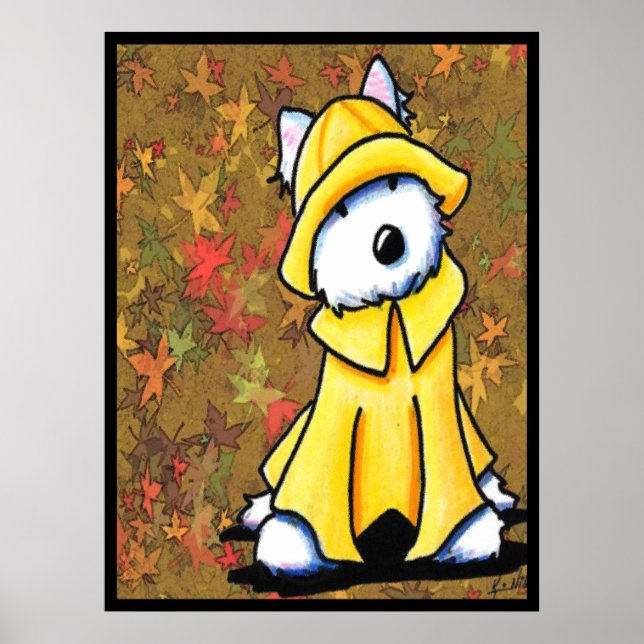 Poster Design de cães (Frente)