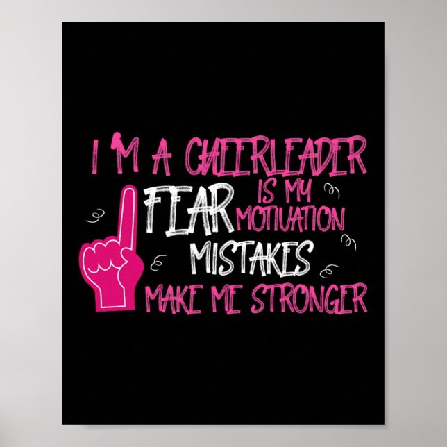 Poster Design de Chefe de Torcida Motivacional (Frente)