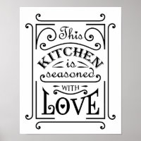 Design de citação da cozinha