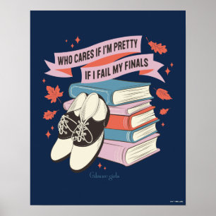 Poster Design de Citação das Finais de Gilmore Girls