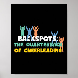 Poster Design de Ckspots para Ginástica e Flyer de Cheerl