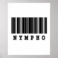 design de código de barras ninfônico