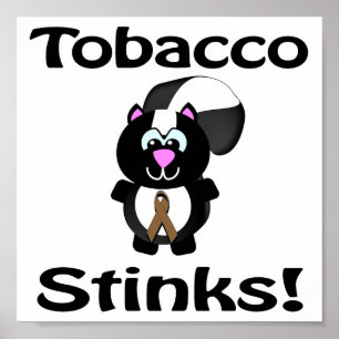 Pôster Design de Consciencialização do Cigarro