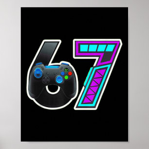 Poster Design de Controle de Console de Jogo 67