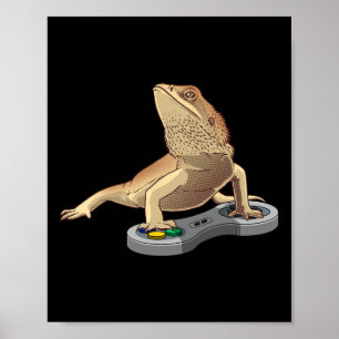 Poster Design De Dragão Engraçado Para Crianças Gama De V