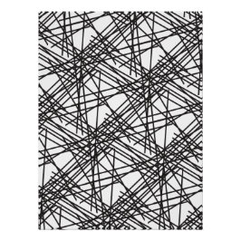 Pôster Design de Efeito de Malha em Linha Preta