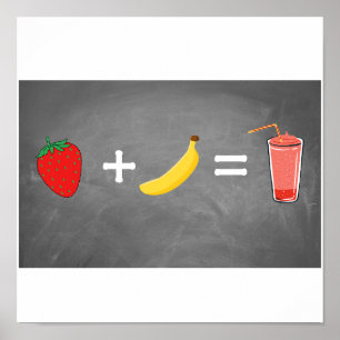 Poster Design de estilo de vida saudável