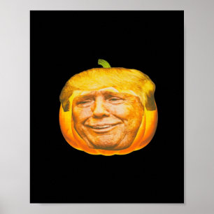 Poster Design de Festa de Halloween de Pumpkin Assustador