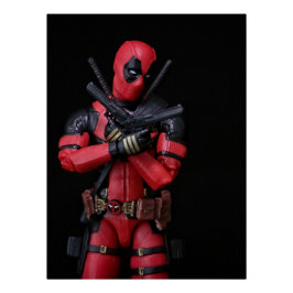 Pôster design de Fotografia com Super Herói legal