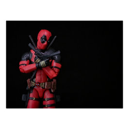 Pôster design de Fotografia com Super Herói legal