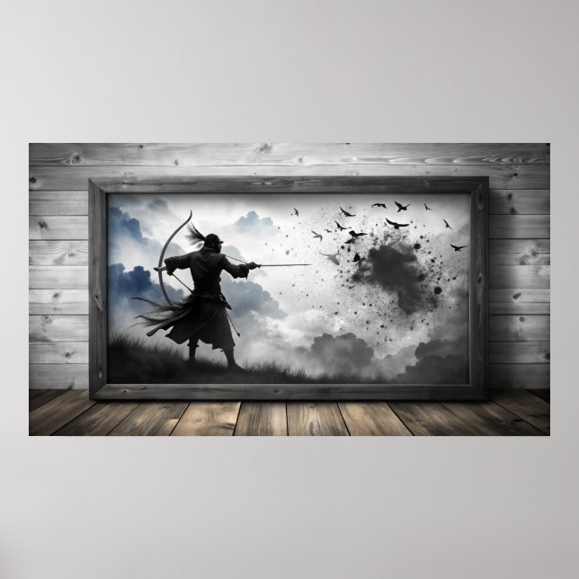 Poster Design de Frame Tv (Frente)