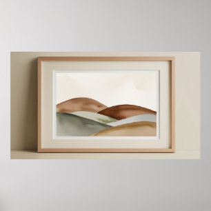 Poster Design de Frame Tv