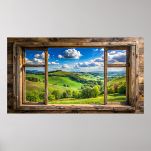 Poster Design de Frame Tv