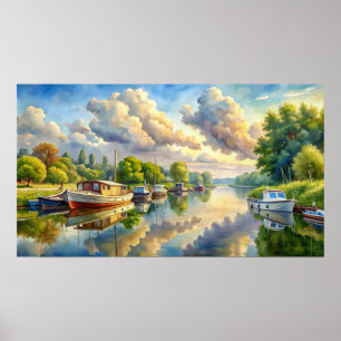 Poster Design de Frame Tv